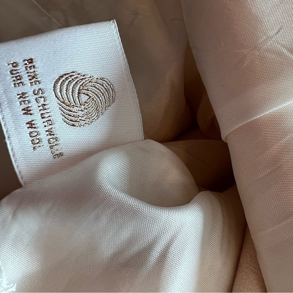 Escada Women's Jacket Size:34 In Cream Yellow - Picture 16 of 16